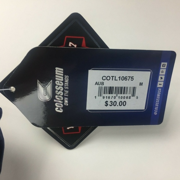 Auburn Tigers Long Sleeve Navy T-Shirt Polyester - Picture 3 of 8